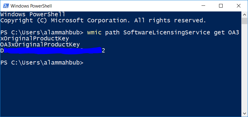 powershell command